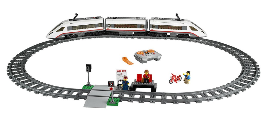 Lego City 60051 Скоростной пассажирский поезд фото