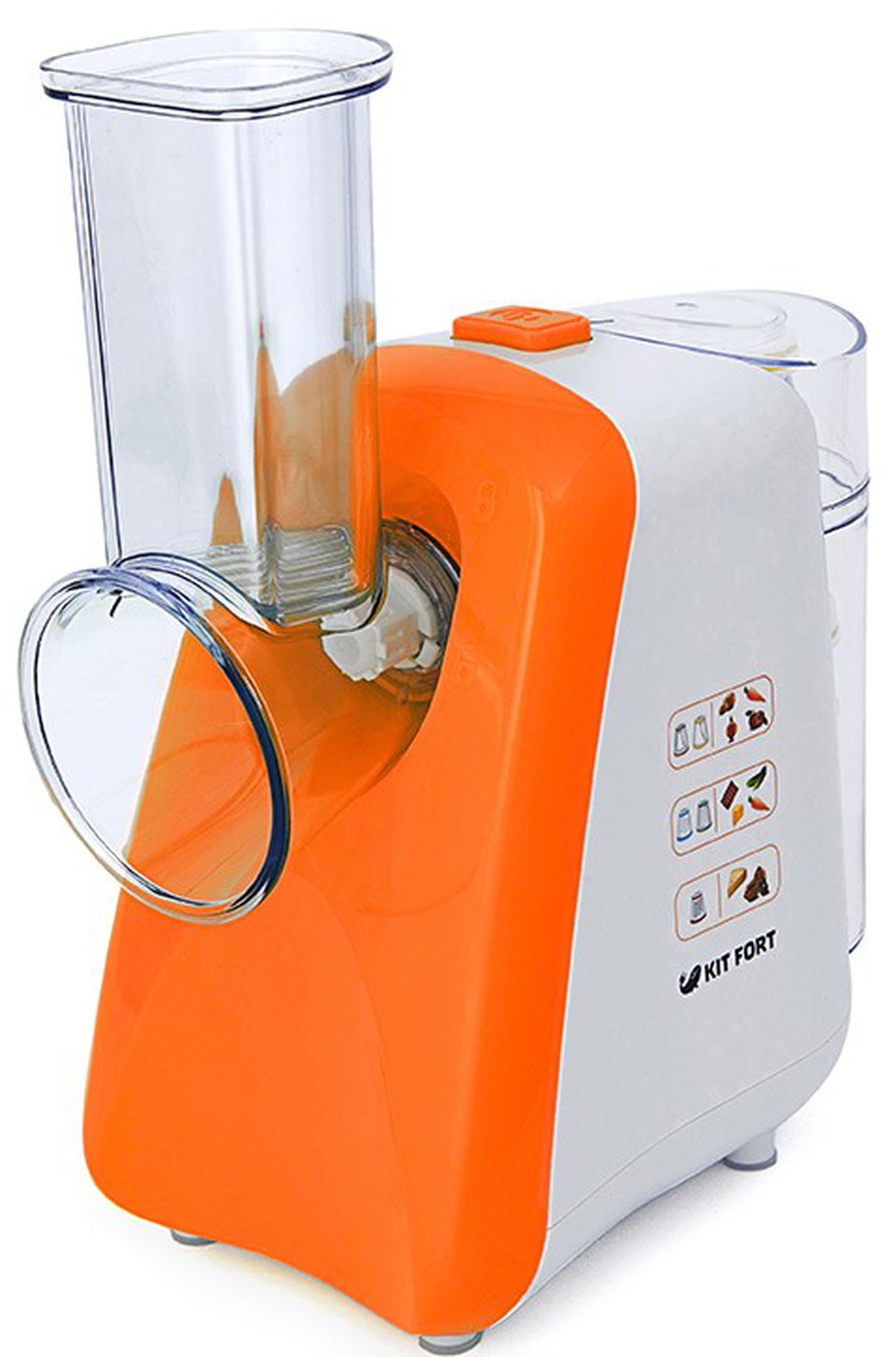 Измельчитель электрический Kitfort КТ-1318-2 150Вт оранжевый фото