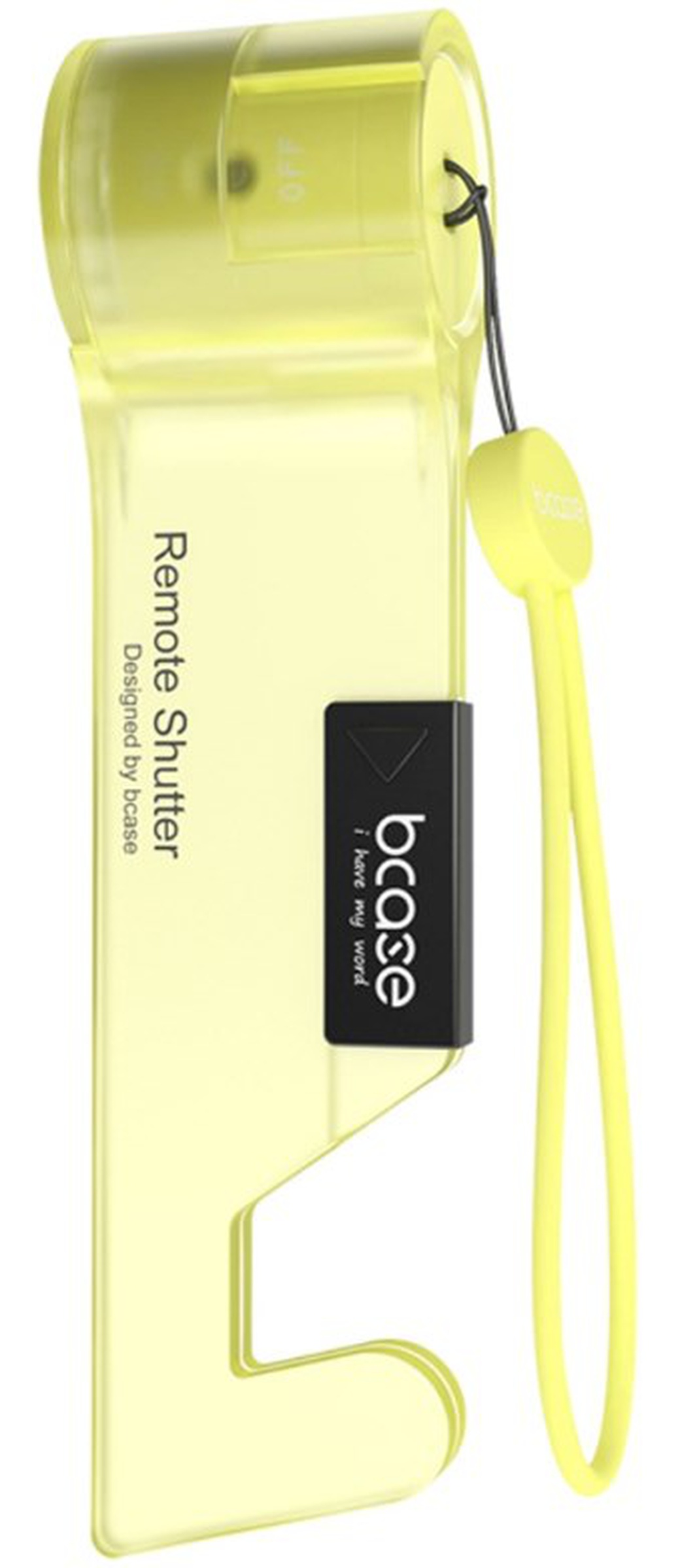 Подставка Bcase для смартфона с пультом Bluetooth для снимков, светло-желтый фото