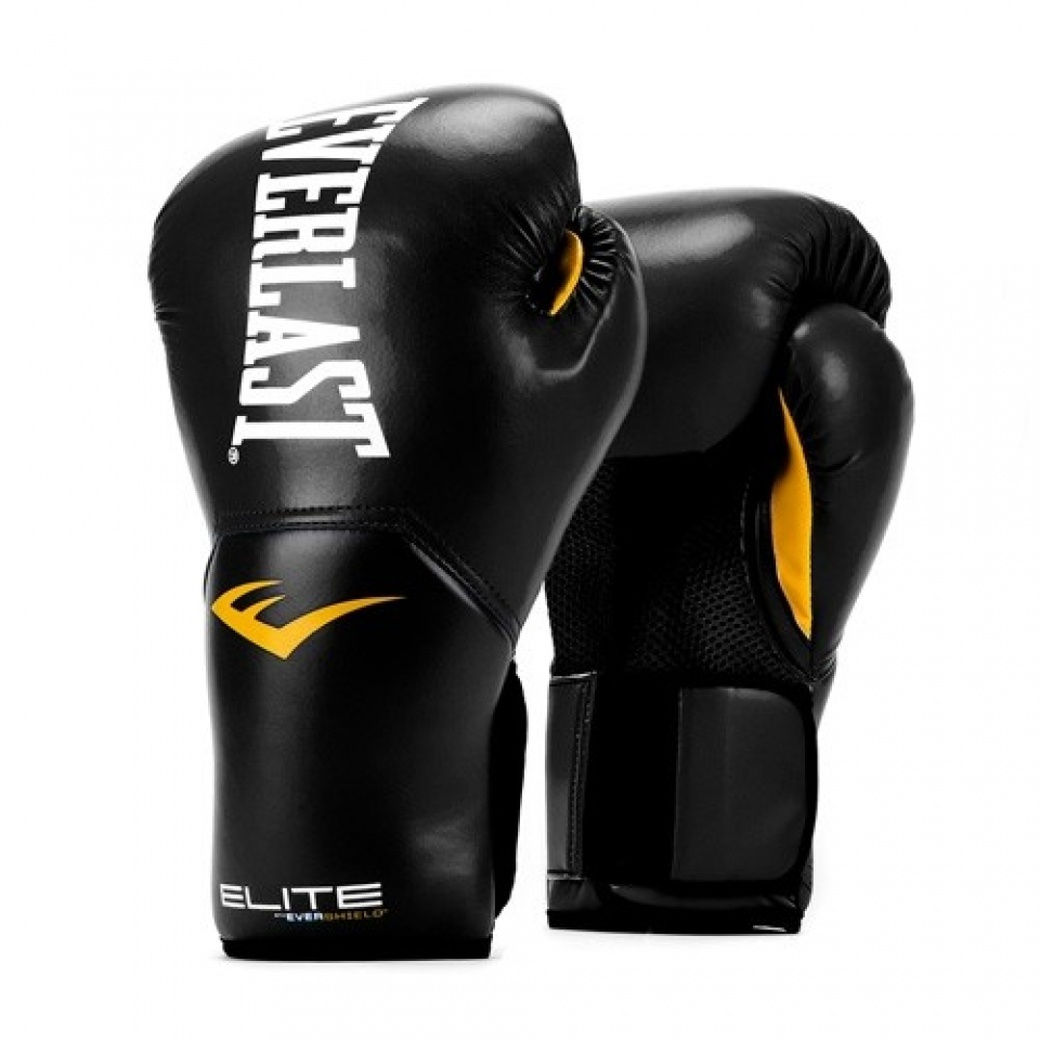 Перчатки боксёрские EVERLAST Pro Style Elite 2314Е-Черный 14 унций фото
