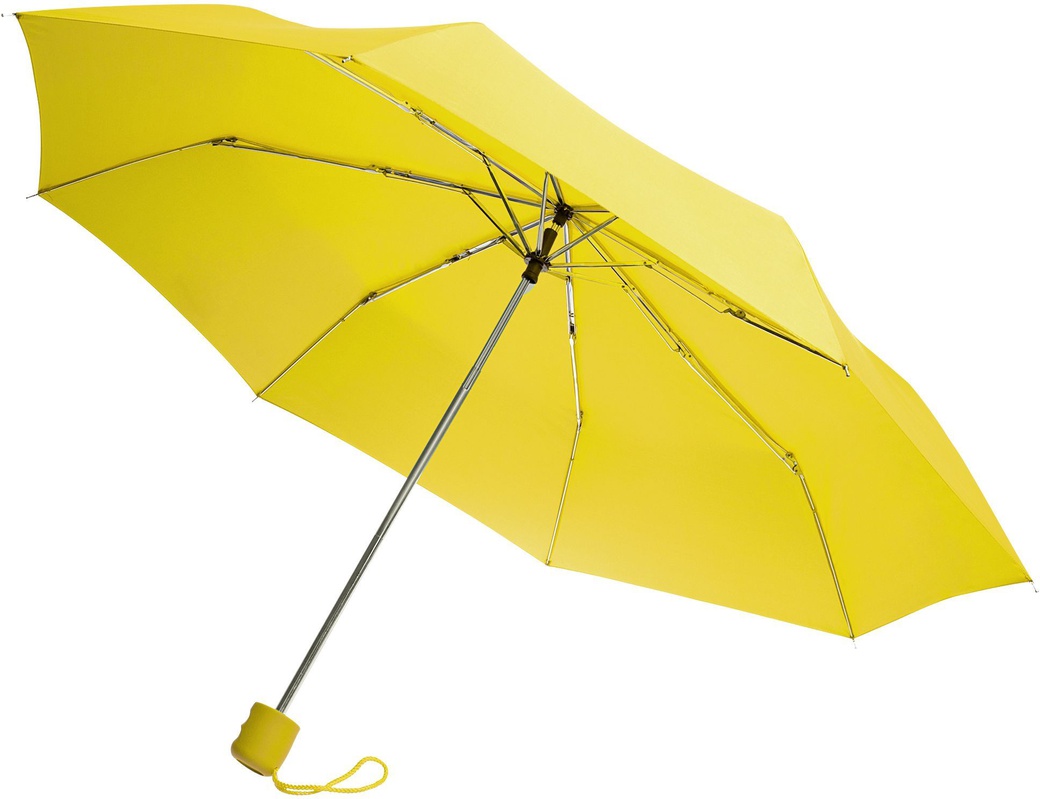 Зонт складной Unit Basic, желтый фото