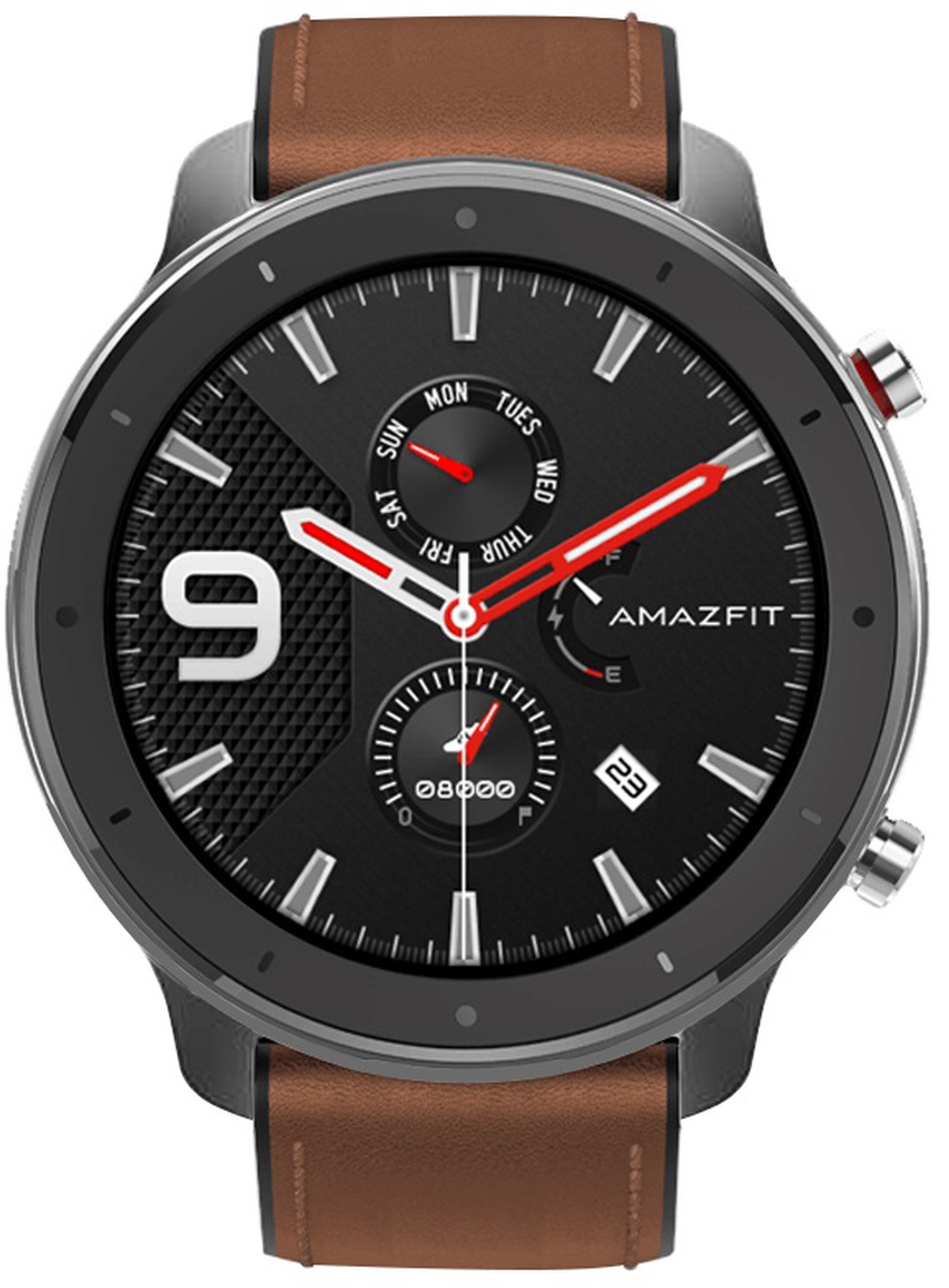 Умные часы Xiaomi Huami Amazfit GTR 47мм, алюминий фото
