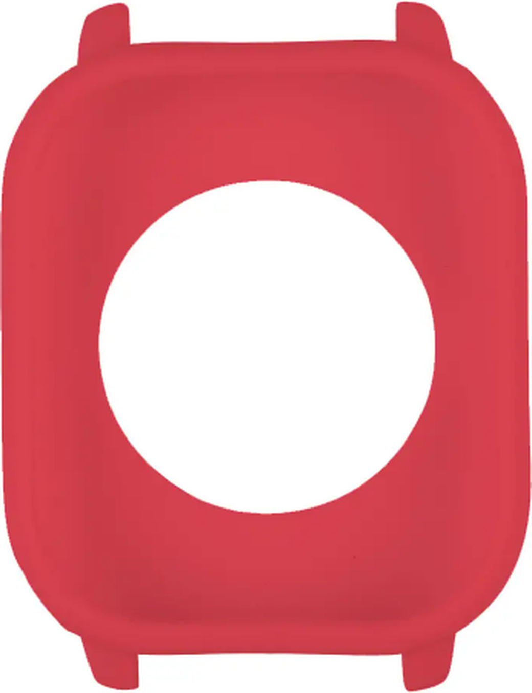 Силиконовая накладка для часов Amazfit GTS, красный фото