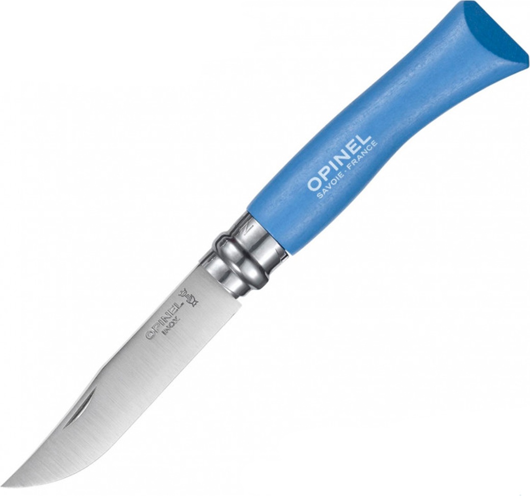 Нож Opinel №7, синий фото