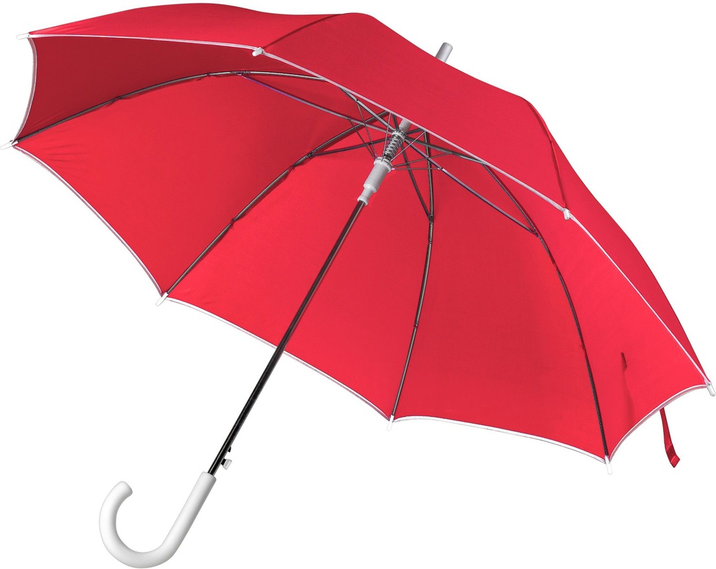 Зонт-трость Unit Color, красный фото