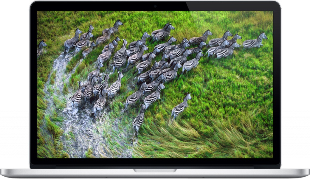 Ноутбук Apple MacBook Pro 15 with Retina display Серебристый Mid 2015 [MJLQ2RU/A] 15,4" 2880x1800, Intel Core i7 4770HQ 2,2ГГц, 16384Mb, SSD 256Gb фото