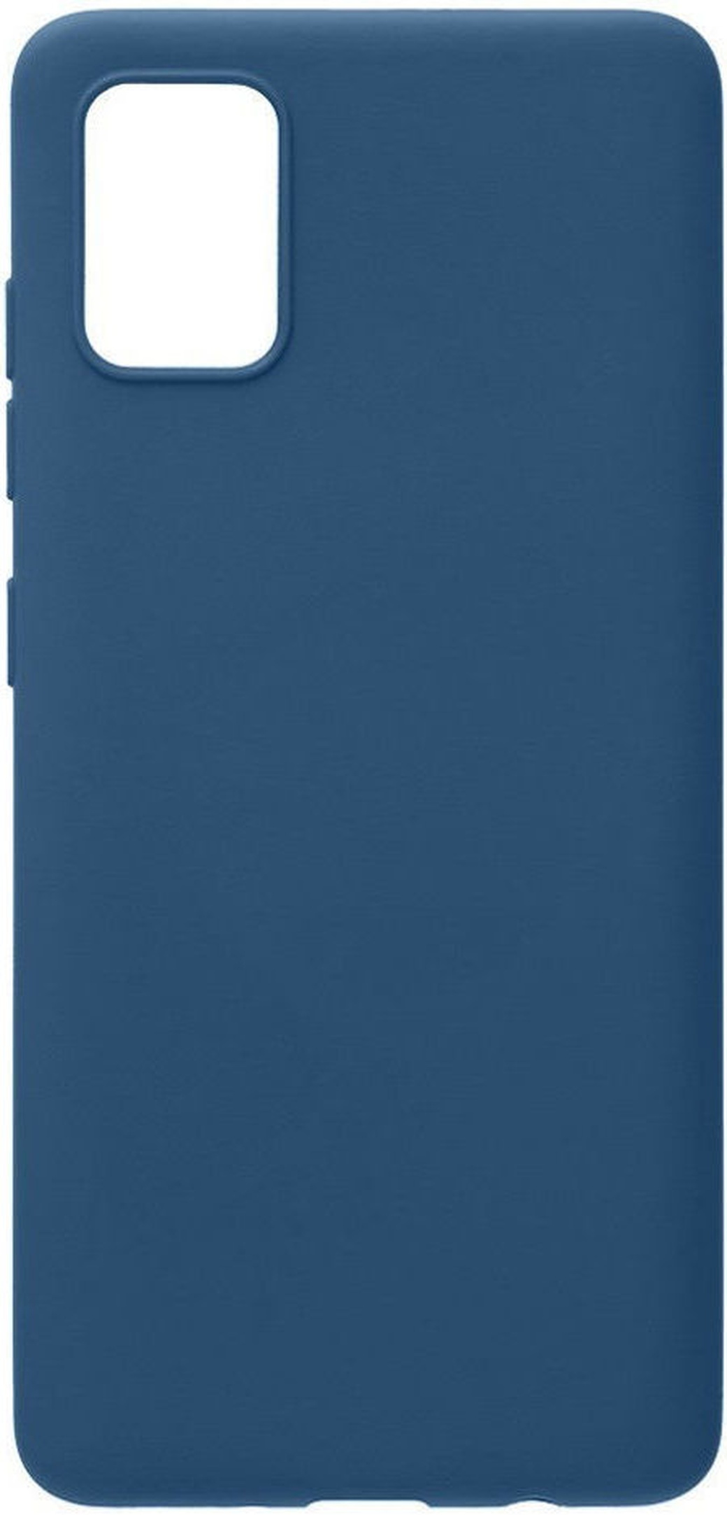 Чехол-накладка для Samsung (A515) Galaxy A51 синий, Microfiber Case, Borasco фото