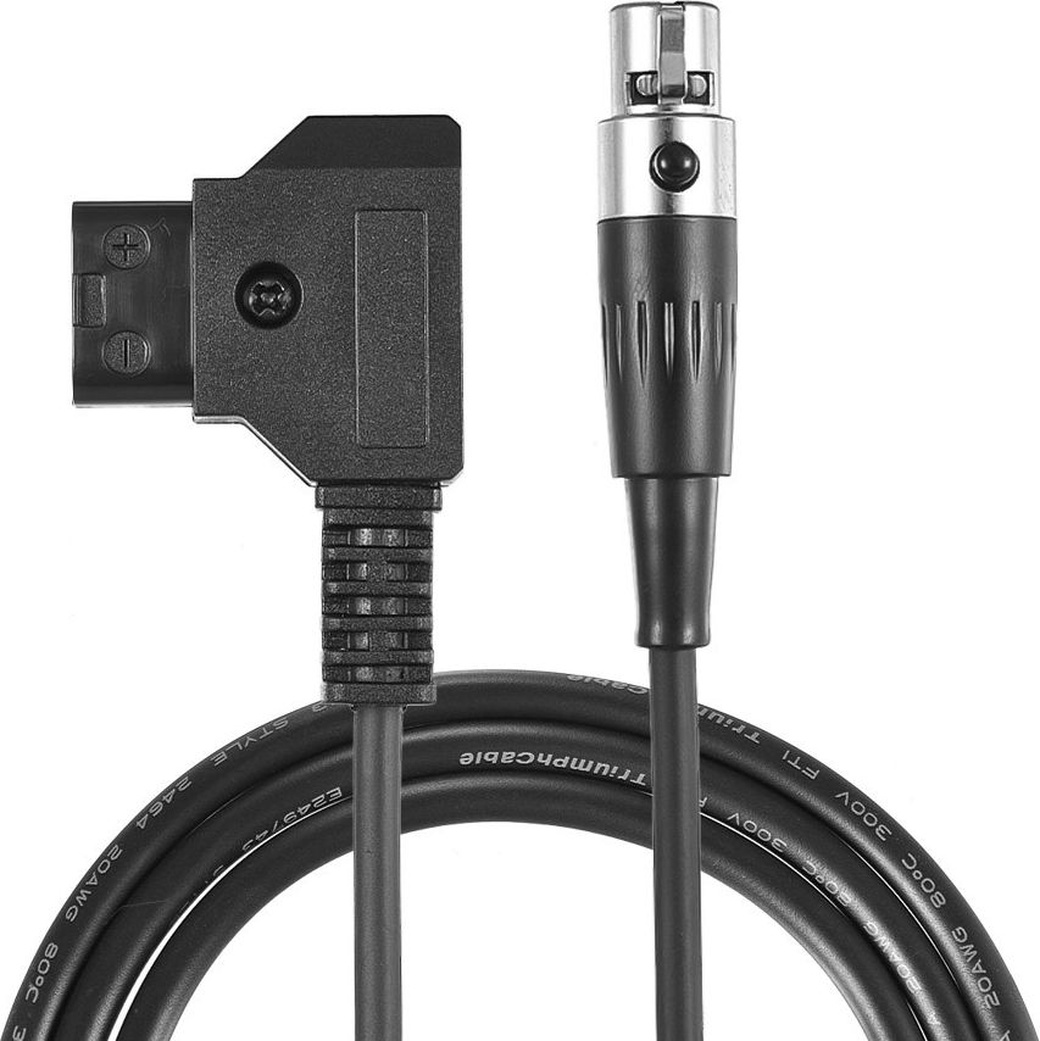 D-образный штекер для (Tinny) Mini XLR 4-контактный прямой кабель фото