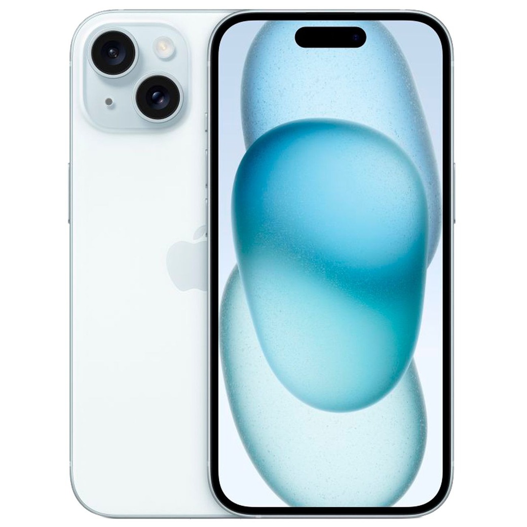 Смартфон Apple iPhone 15 128GB Blue (Голубой) nano Sim + eSim фото