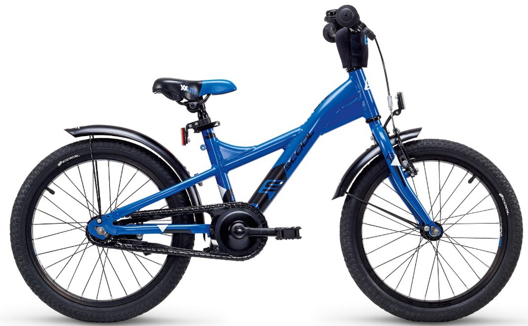 Велосипед Scool XXlite 18" alloy blue/black matt 5024 фото