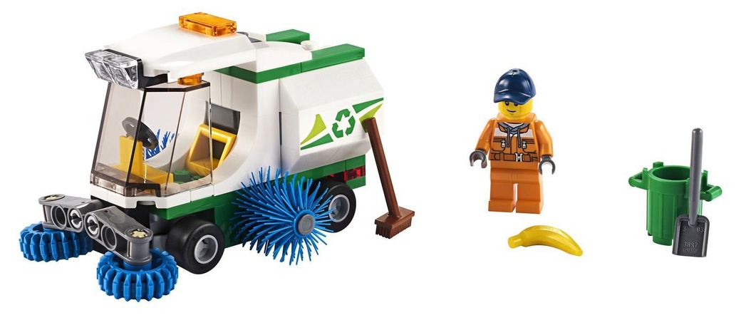 Игрушка LEGO Город Great Vehicles Машина для очистки улиц фото