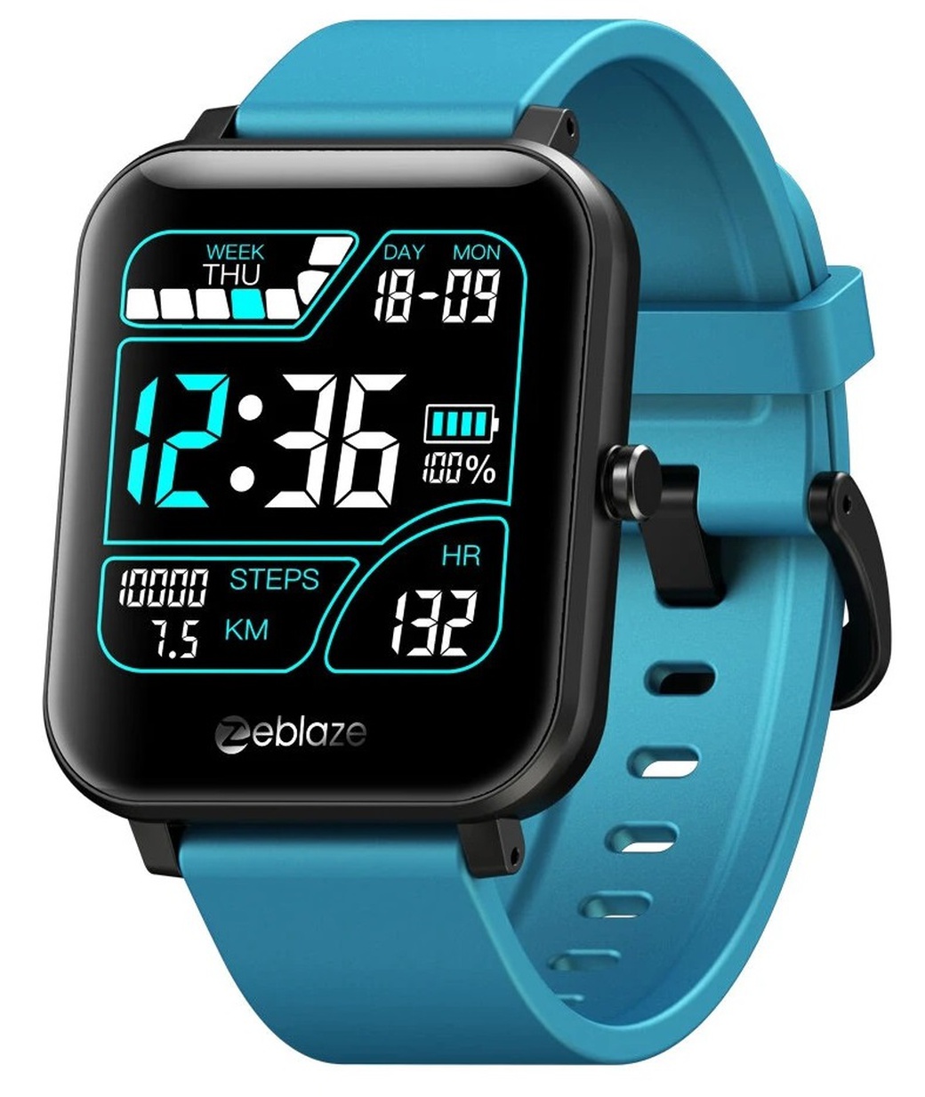 Умные часы Zeblaze GTS 1.54", синий фото