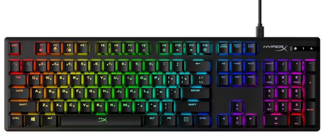 Механическая клавиатура HyperX Alloy Origins, черный фото