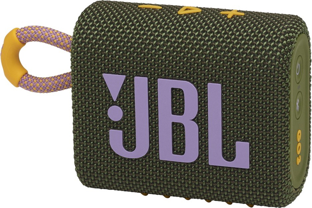 Колонка JBL GO 3, зеленый фото
