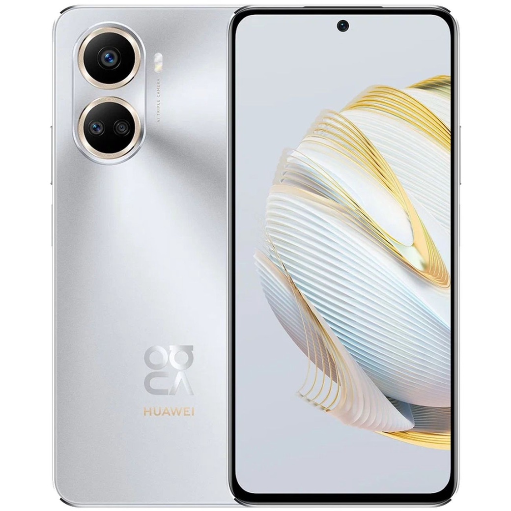 Смартфон Huawei Nova 10 SE 8/256 GB Мерцающий серебристый фото