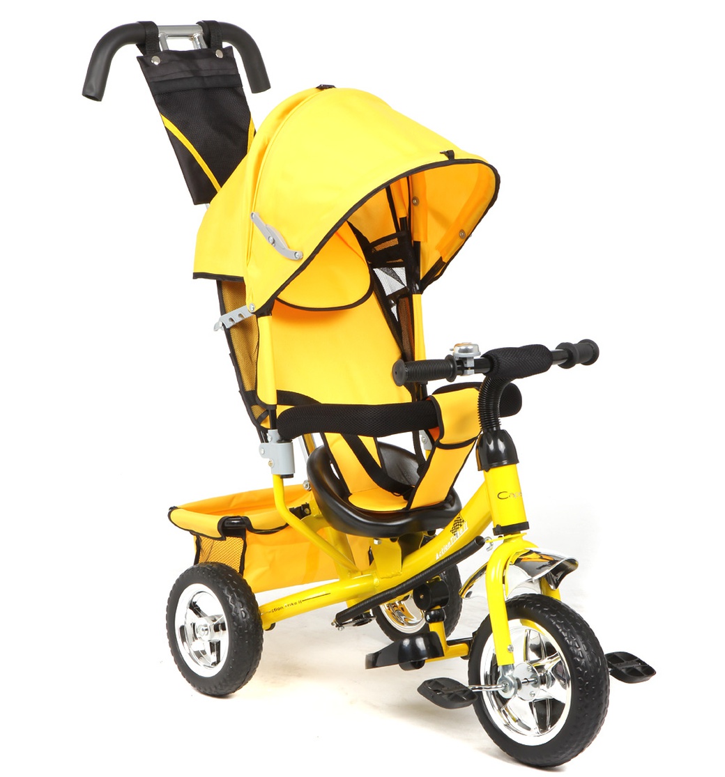 Capella Action Trike II - детский трехколесный велосипед Yellow (желтый) фото