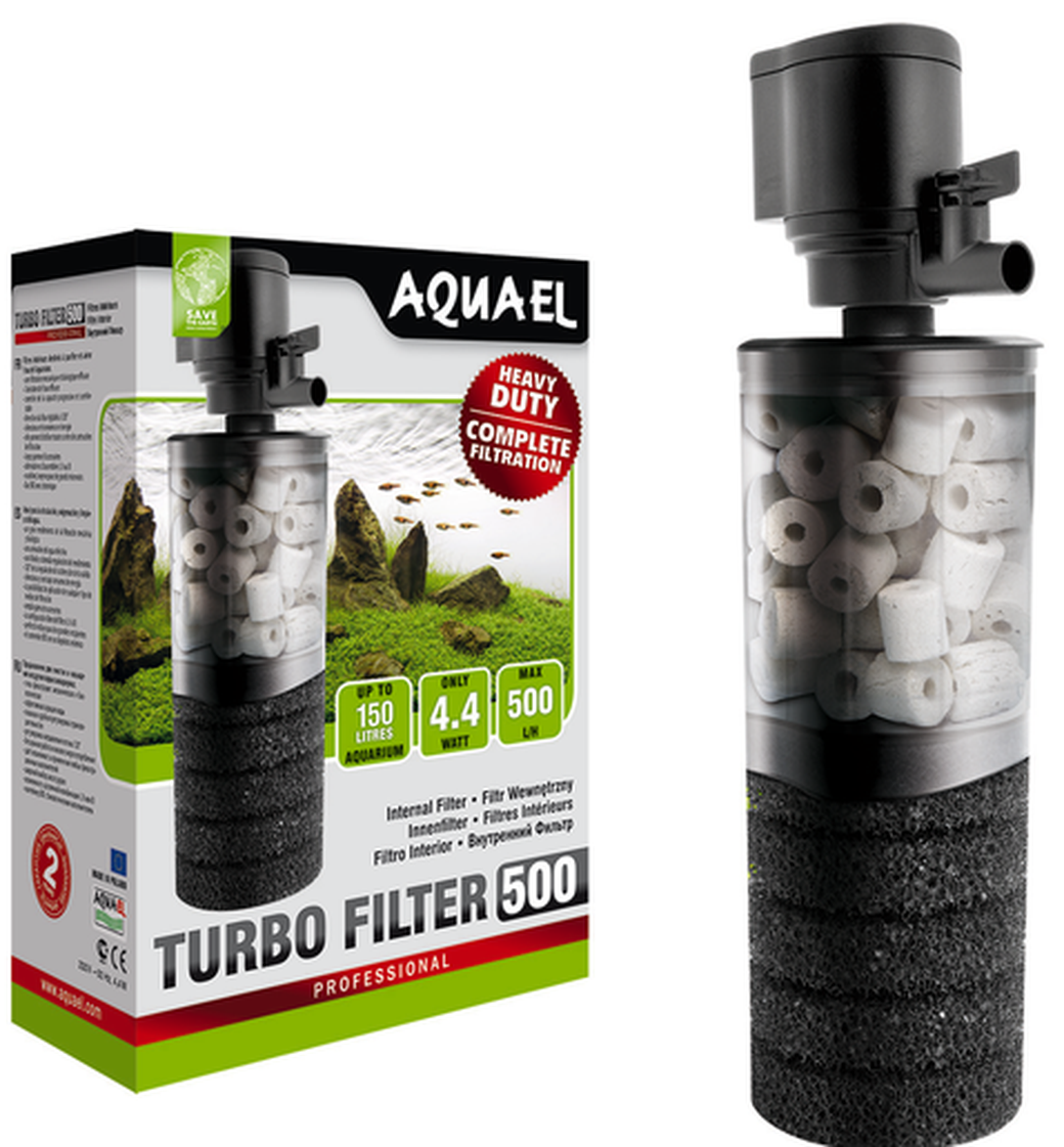 Внутренний фильтр AQUAEL TURBO- 500, 500л/ч (до 150л) фото