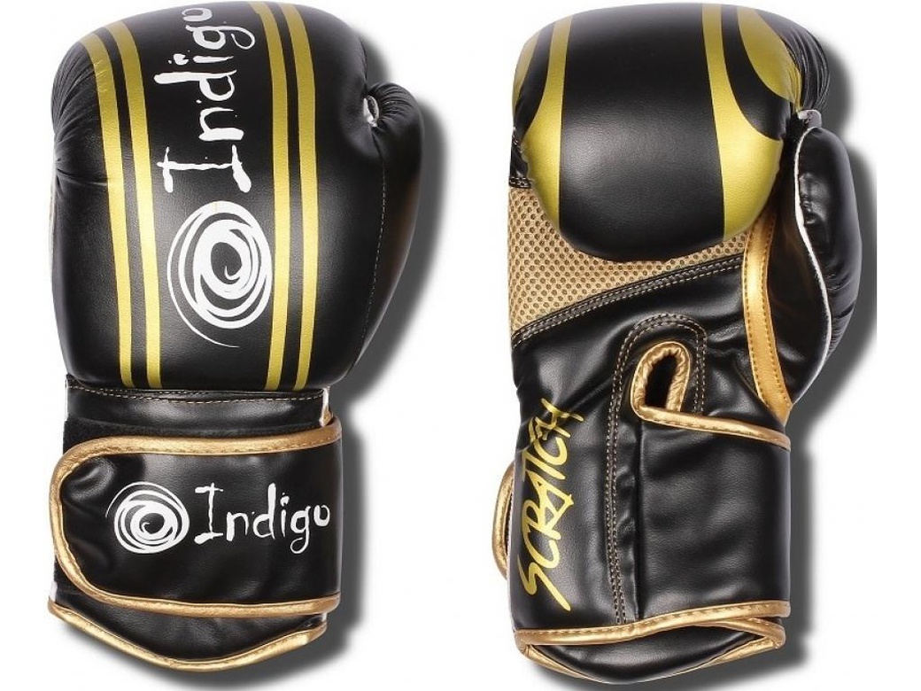 Перчатки боксёрские Indigo PBG-110 14 унций фото