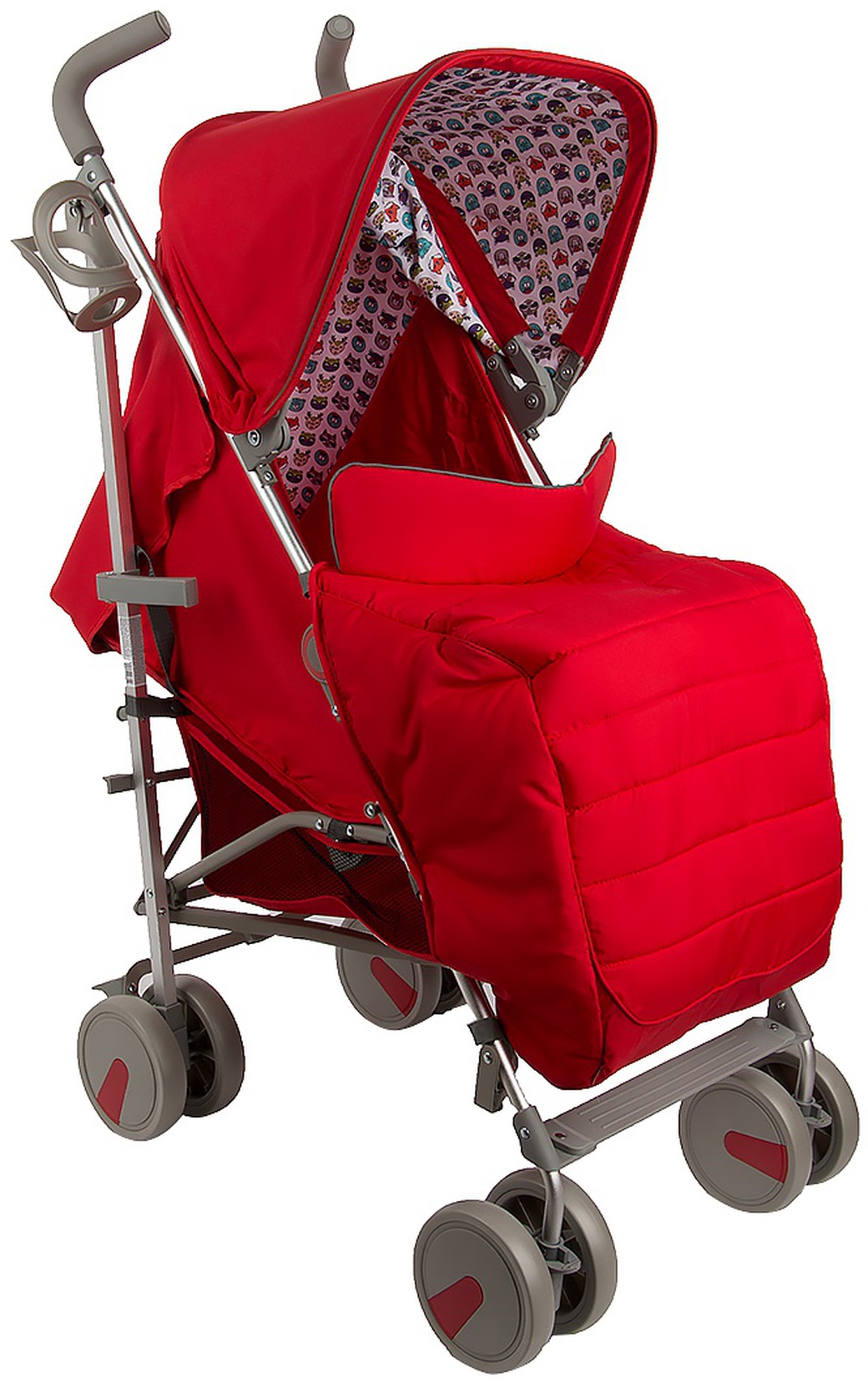 Corol коляска-трость S-5 SUNSET, (красный) фото