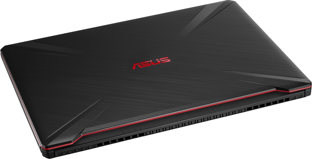 Ноутбук Asus ROG FX705GE-EW134 (Core i5 8300H/8Gb/1Tb+256G SSD/No ODD/17.3"/1920х1080/NVIDIA GeForce GTX 1050Ti 4Gb GDDR5/No OS) черный фото