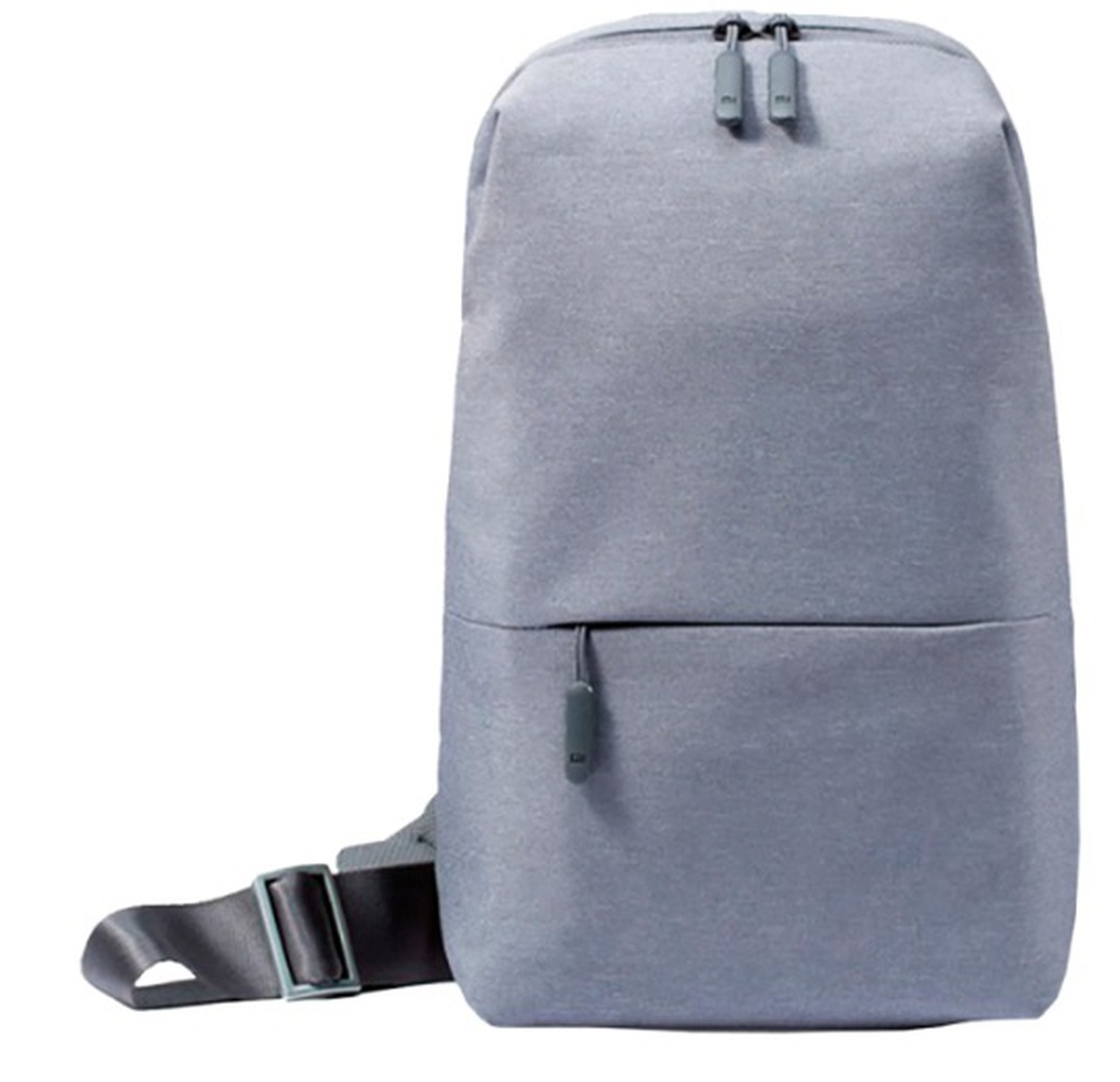 Рюкзак Xiaomi Mi City Sling Bag, светлый серый фото
