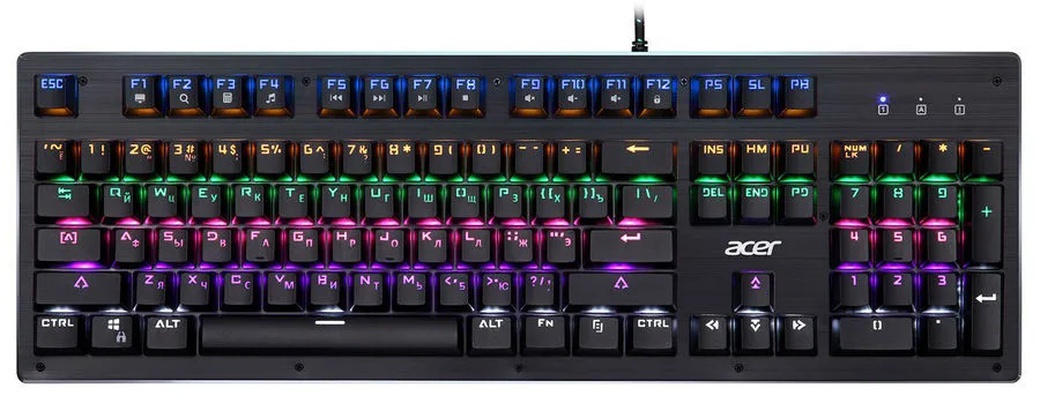 Механическая клавиатура Acer OKW127, черный фото