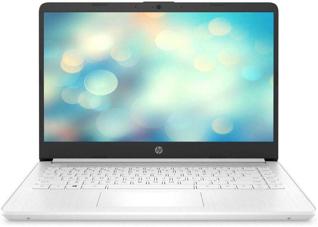 Ноутбук HP 14s-dq2011ur (Intel Pentium 7505 2000MHz/14"/1920x1080/4GB/256GB SSD/Intel Iris Xe Graphics/DOS), белый фото