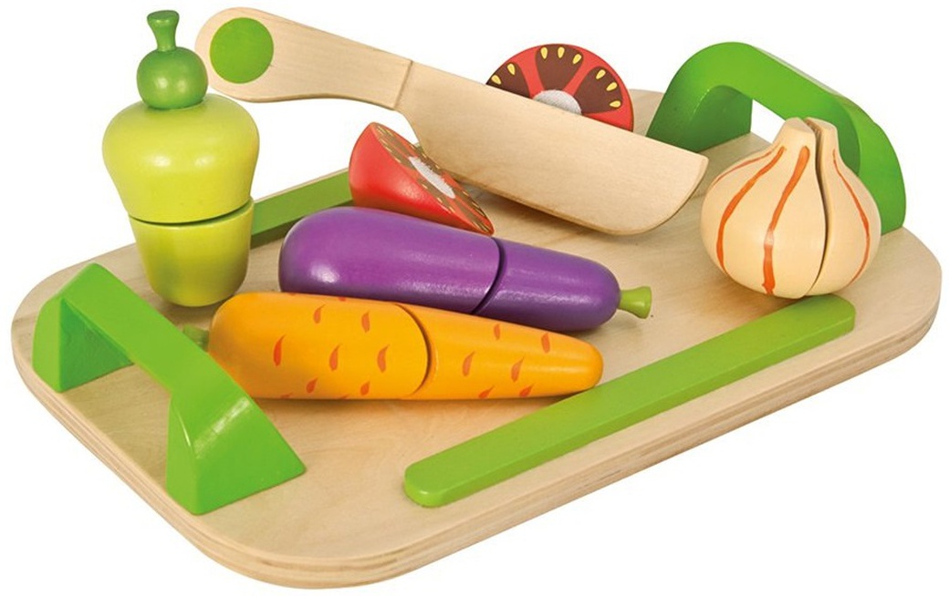 Eichhorn Игровой набор Доска с овощами, 12 предметов фото