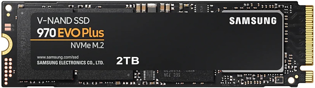 Жесткий диск SSD SAMSUNG M.2 2280 2TB 970 EVO PLUS MZ-V7S2T0BW фото