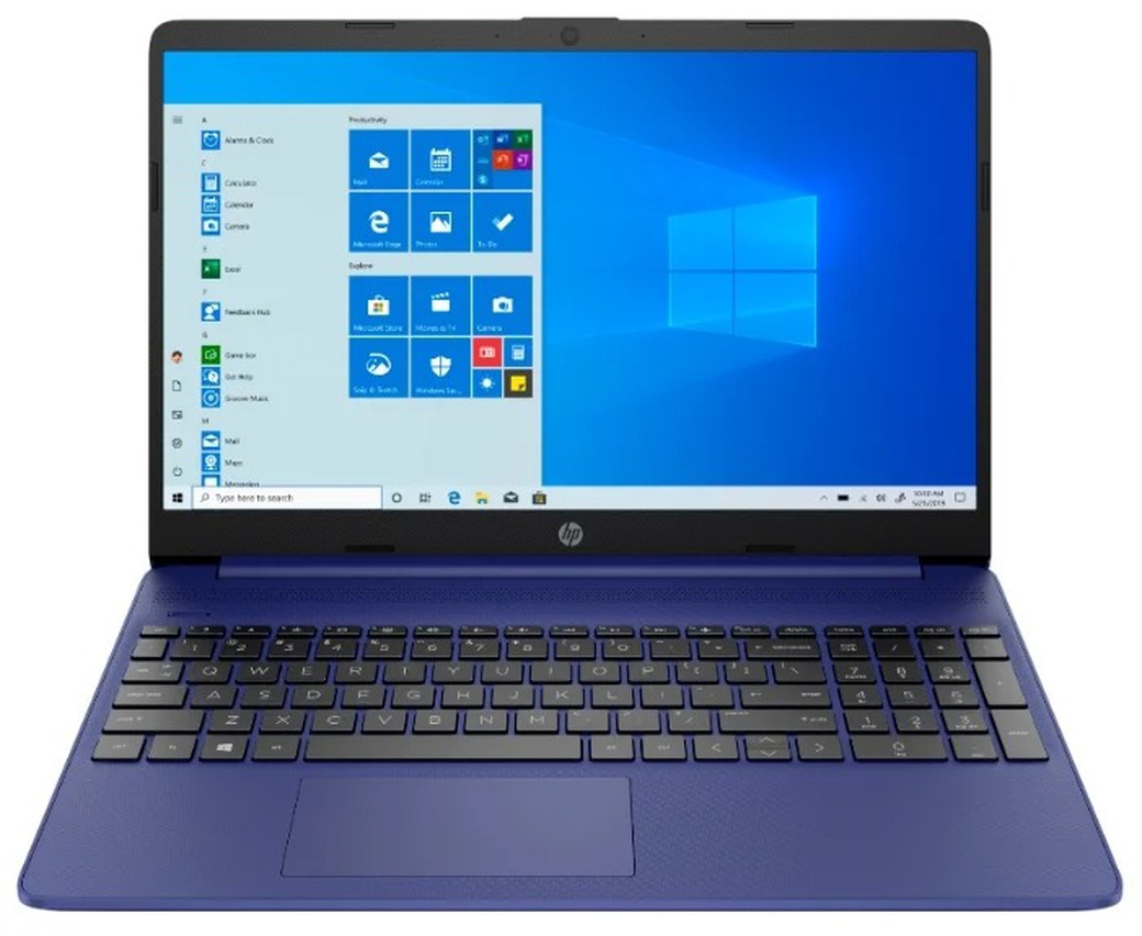 Ноутбук HP 15s-fq1086ur (Intel Core i3-1005G1/8GB/256GB SSD/noODD/15.6" FHD/Intel UHD/Win10) синий фото