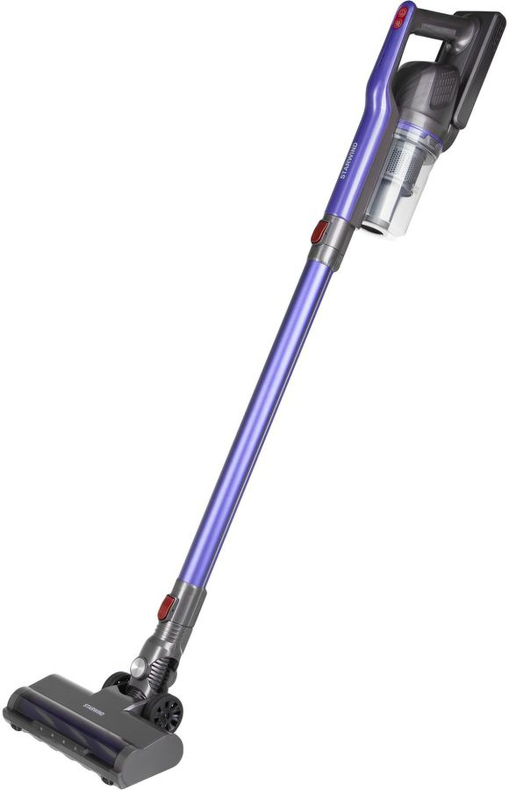 Пылесос ручной Starwind SCH9946 170Вт фиолетовый/серый фото