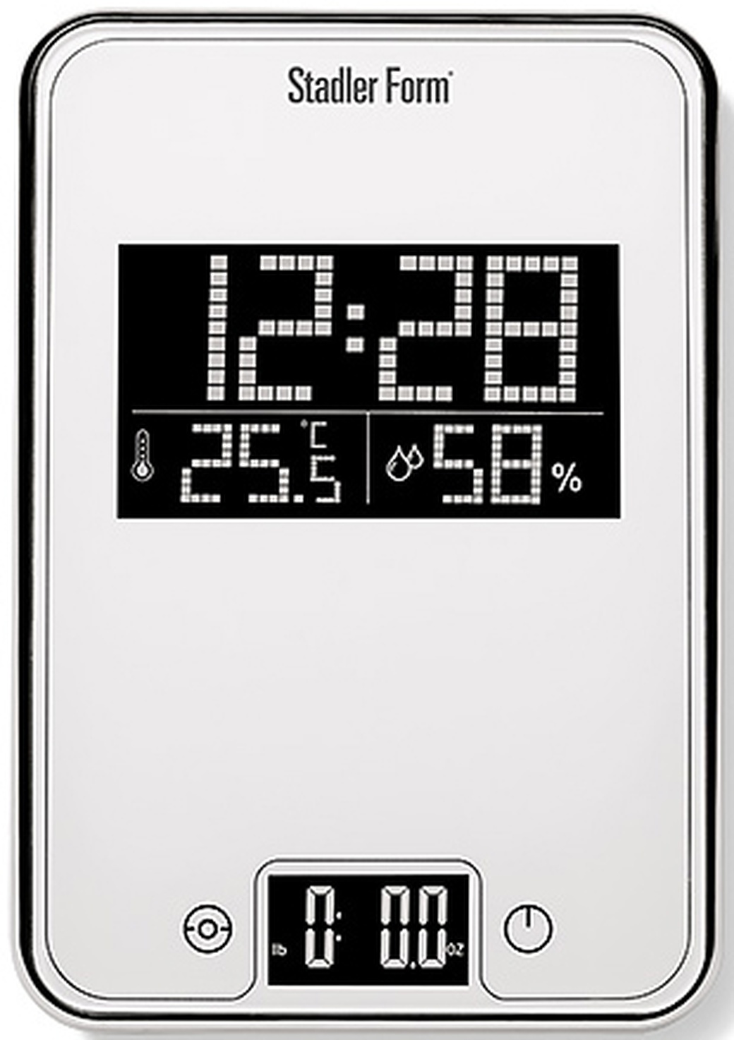 Кухонные весы Stadler Form Scale One SFL.0011 LCD дисплей, белый фото