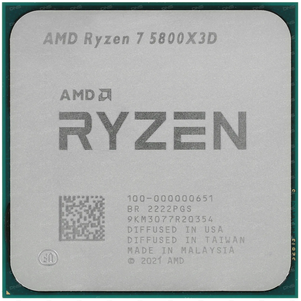 Процессор AMD Ryzen 7 5800X3D OEM фото