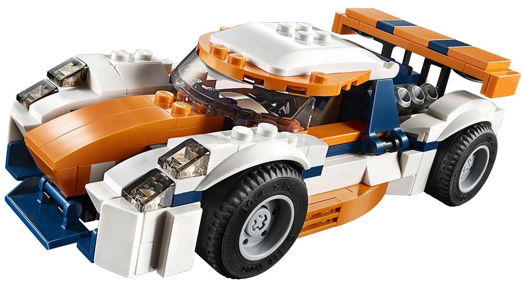 Lego Creator Оранжевый гоночный автомобиль конструктор 31089 фото