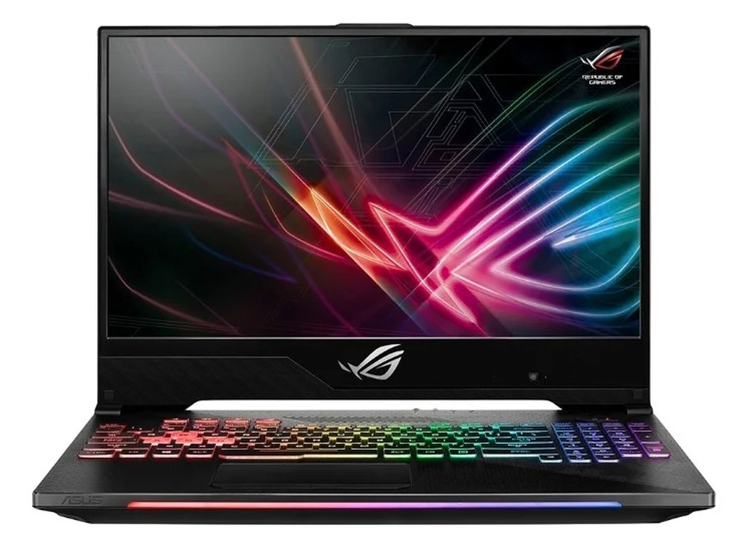 Ноутбук Asus ROG GL504GM (Intel Core i7 8750H/16Gb/512Gb SSD/15.6"/1920x1080/IPS Anti glare/nVidia GeForce GTX1060 6GB GDDR5/No OS) черный фото