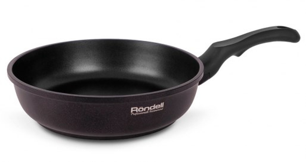 Сковорода глубокая Indigo Rondell 1250-RDA (BK) 24 см фото