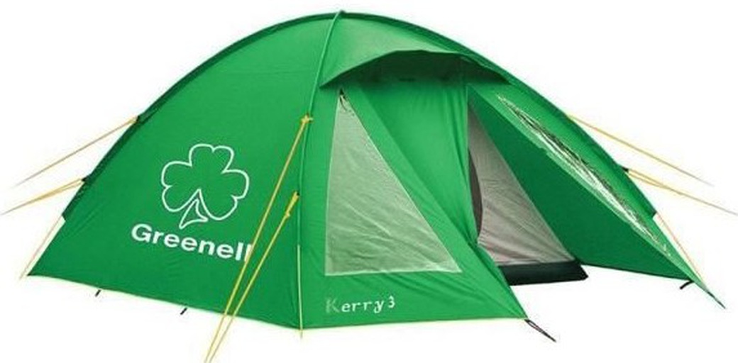 Greenell Керри 3 V3 палатка походная Зеленый фото