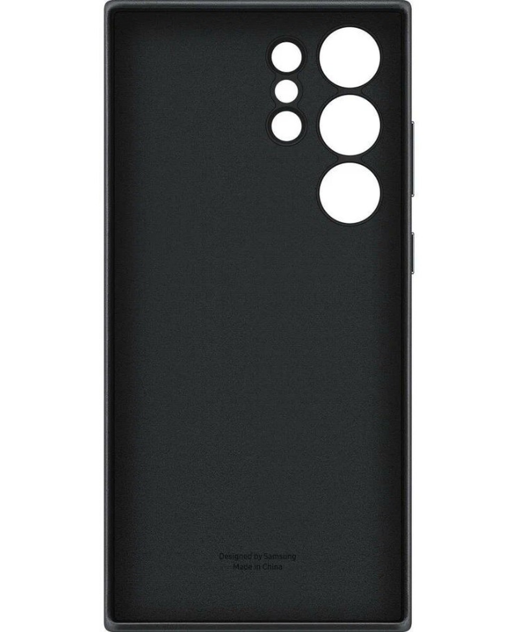 Чехол-накладка для Samsung для Samsung Galaxy S23 Leather Case черный (EF-VS911LBEG) фото
