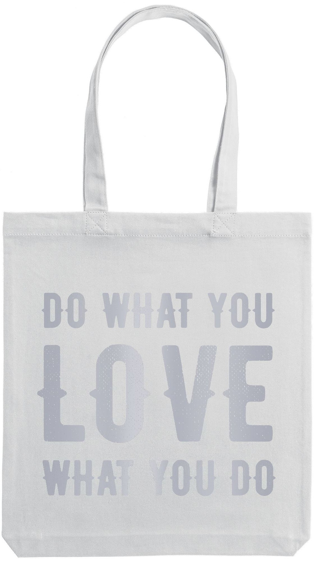 Холщовая сумка Do Love, молочно-белая фото