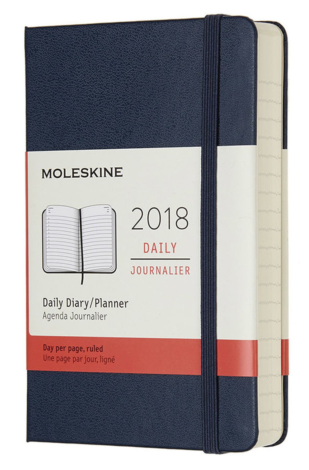 Ежедневник Moleskine Classic Daily Pocket, цвет синий сапфир фото