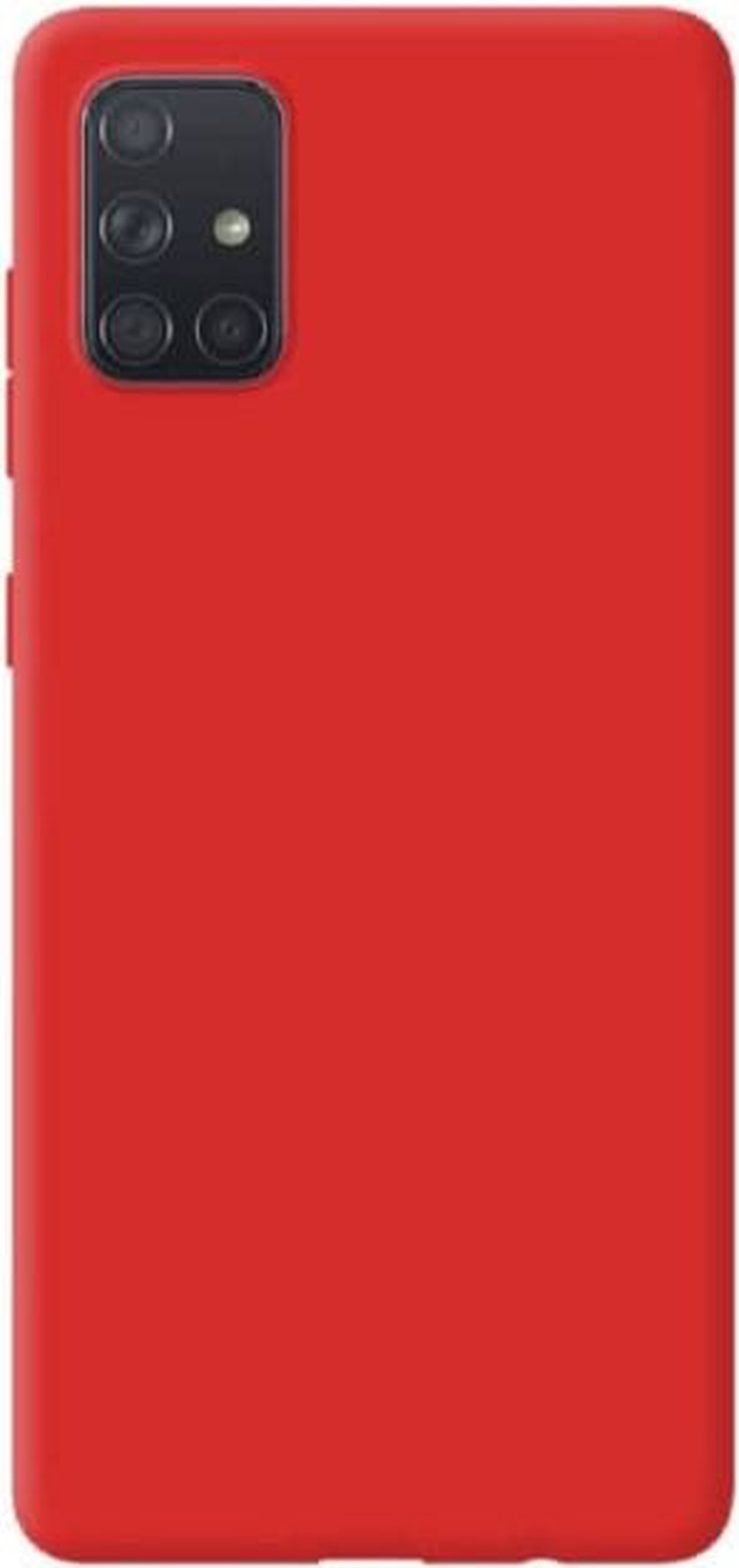 Чехол-накладка для Xiaomi Mi10T/ Mi10T Pro красный, Microfiber Case, Borasco фото