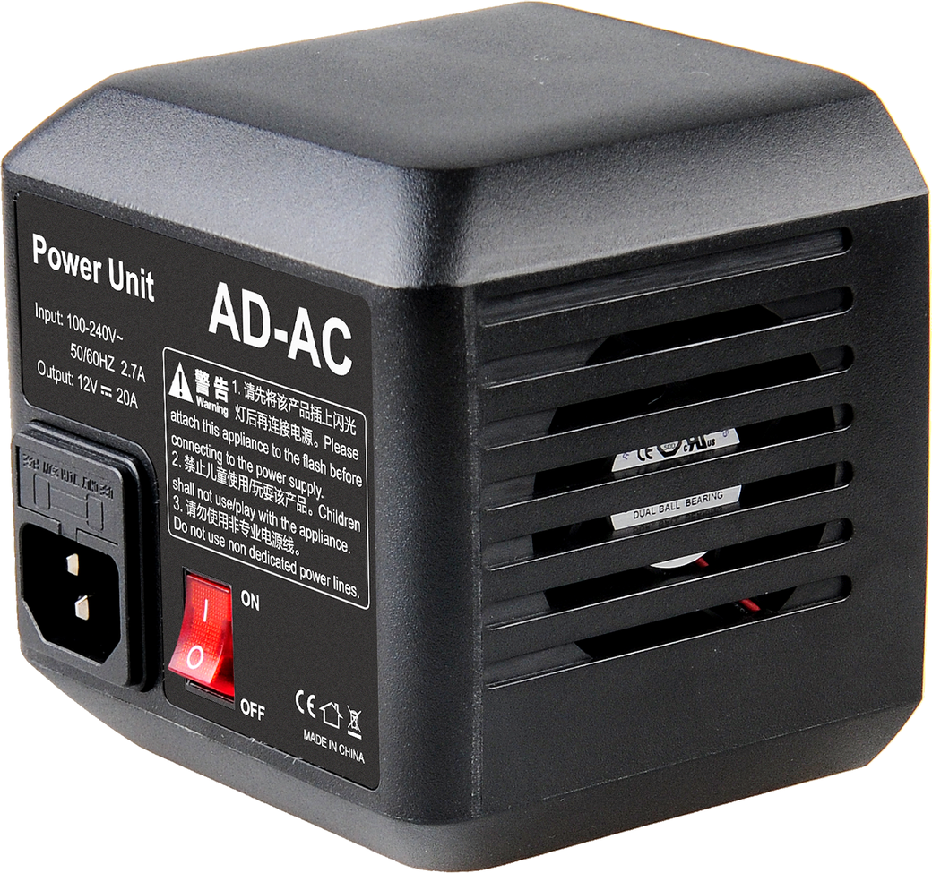 Адаптер постоянного тока Godox AD-AC для вспышек Godox AD600 фото