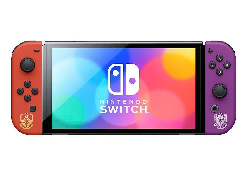 Игровая приставка Nintendo Switch OLED Pokemon Scarlet & Violet Edition фото