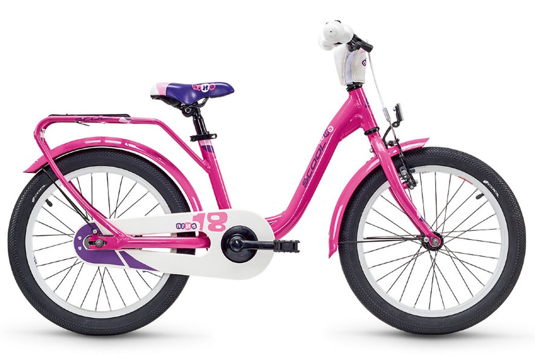 Велосипед Scool Nixe 18" alloy pink 5012 фото