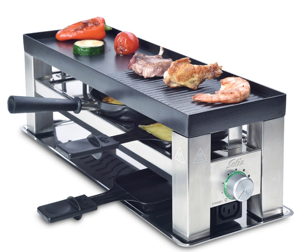 Раклетница Solis Table Grill 4 in 1 фото