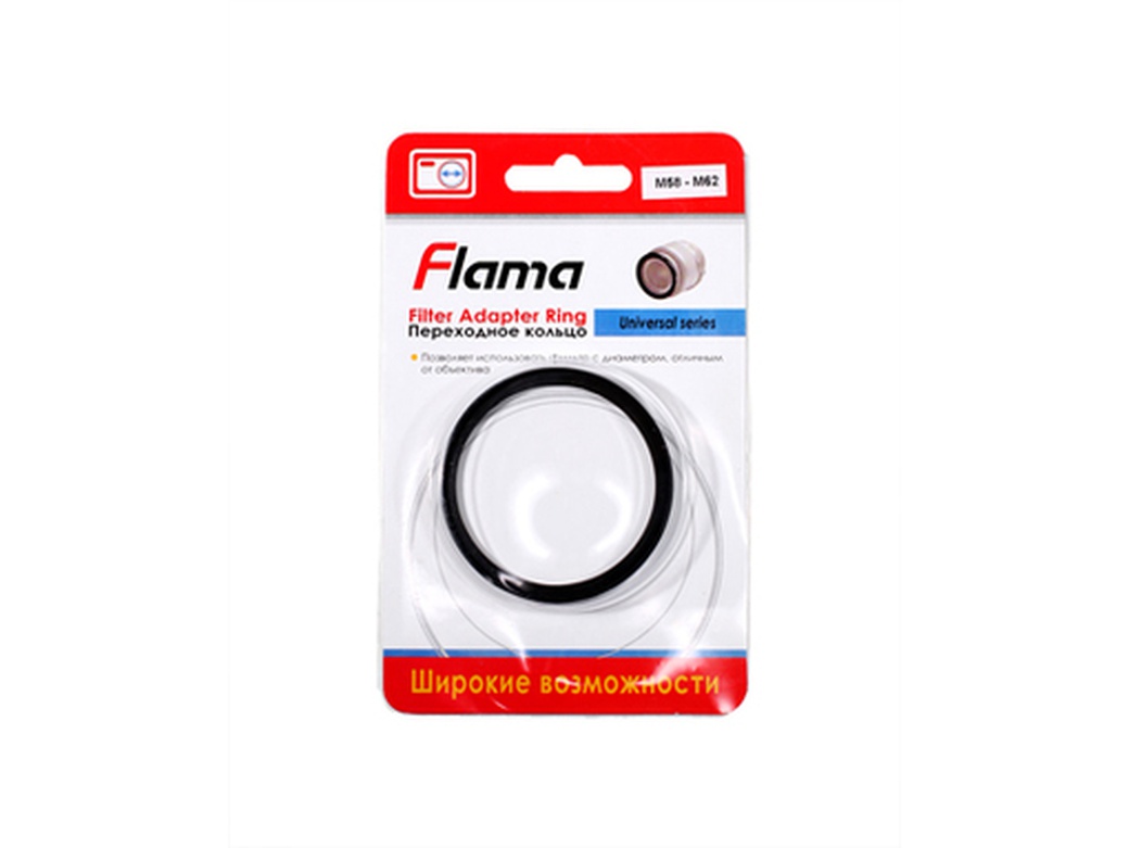 Кольцо переходное Flama Step-Up 58-62mm фото