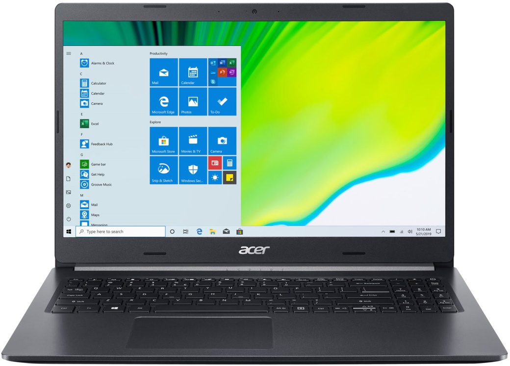 Ноутбук Acer Aspire A515-44-R1UH (Ryzen 5 4500U/8Gb/1Tb/AMD Radeon Graphics/15.6"/IPS/FHD (1920x1080)/Win10) черный фото