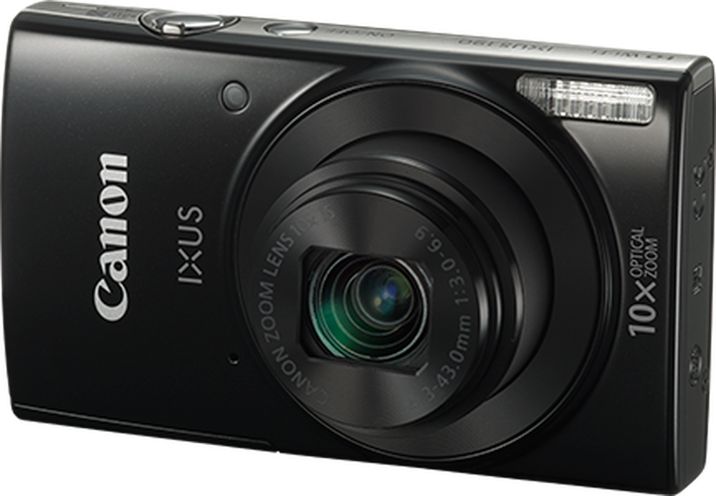 Цифровой фотоаппарат Canon IXUS 190, черный фото