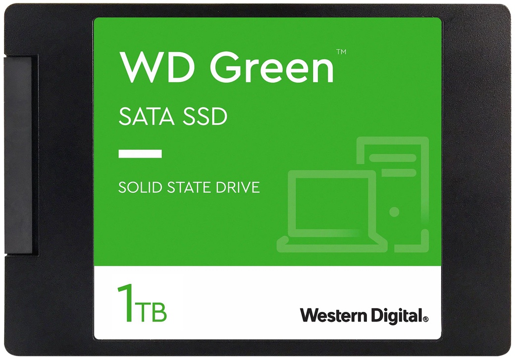 Жесткий диск SSD 2.5" WD Green 3D NAND 1Tb (WDS100T3G0A) фото