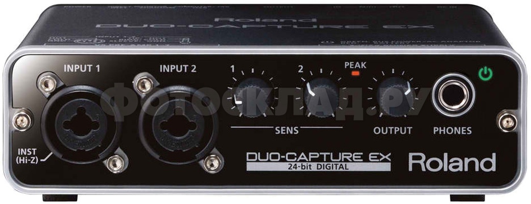 Аудио интерфейс Roland Duo-Capture EX (UA-22) USB фото